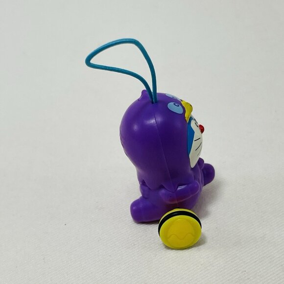 Fujiko Doraemon Mini Figure Strap Bird Costume Wheel Charm Keyring Anime Cartoon - Picture 5 of 10